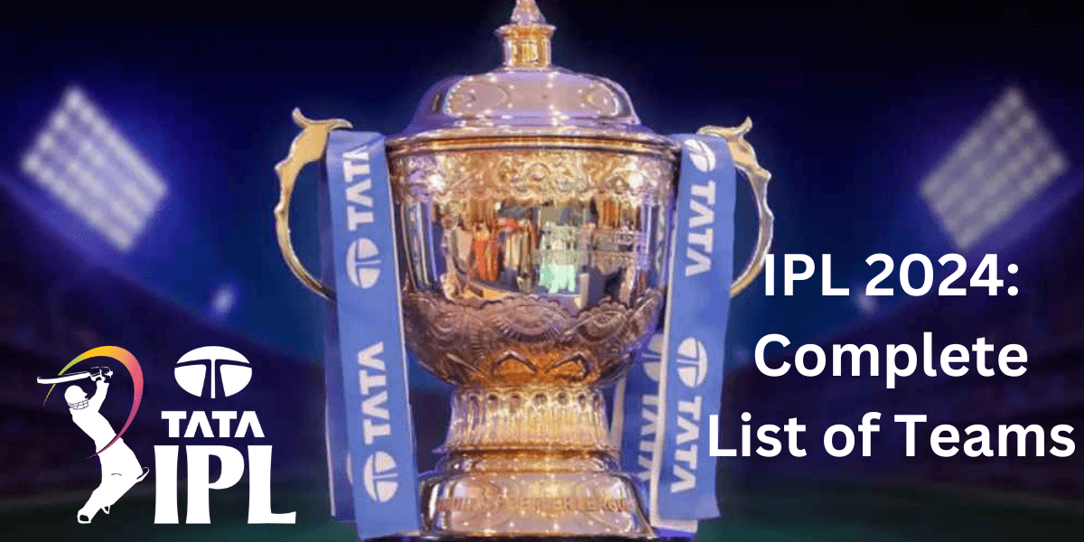 Get Ready for IPL 2024: Complete List of Teams and Captains Announced