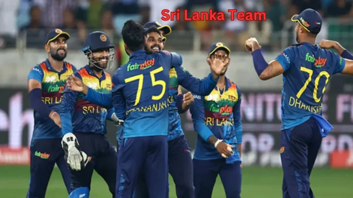 Sri Lanka Team