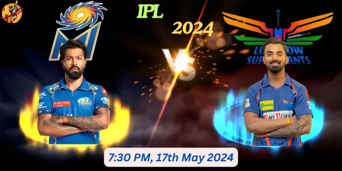 MI vs LSG Dream11 Prediction Today Match 67 IPL 2024