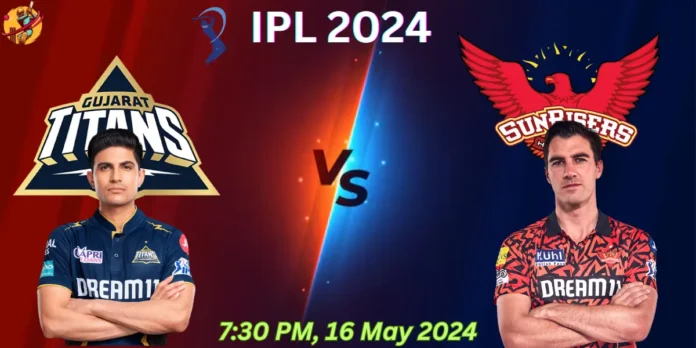 SRH vs GT Dream11 Prediction Today Match 66 IPL 2024