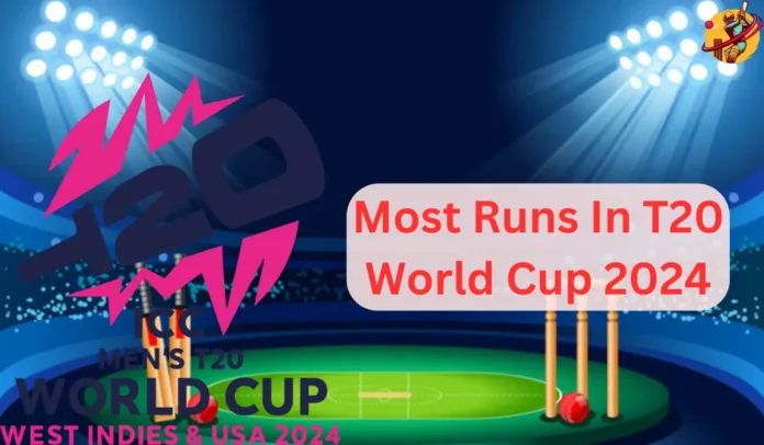 Most Runs In T20 World Cup 2024