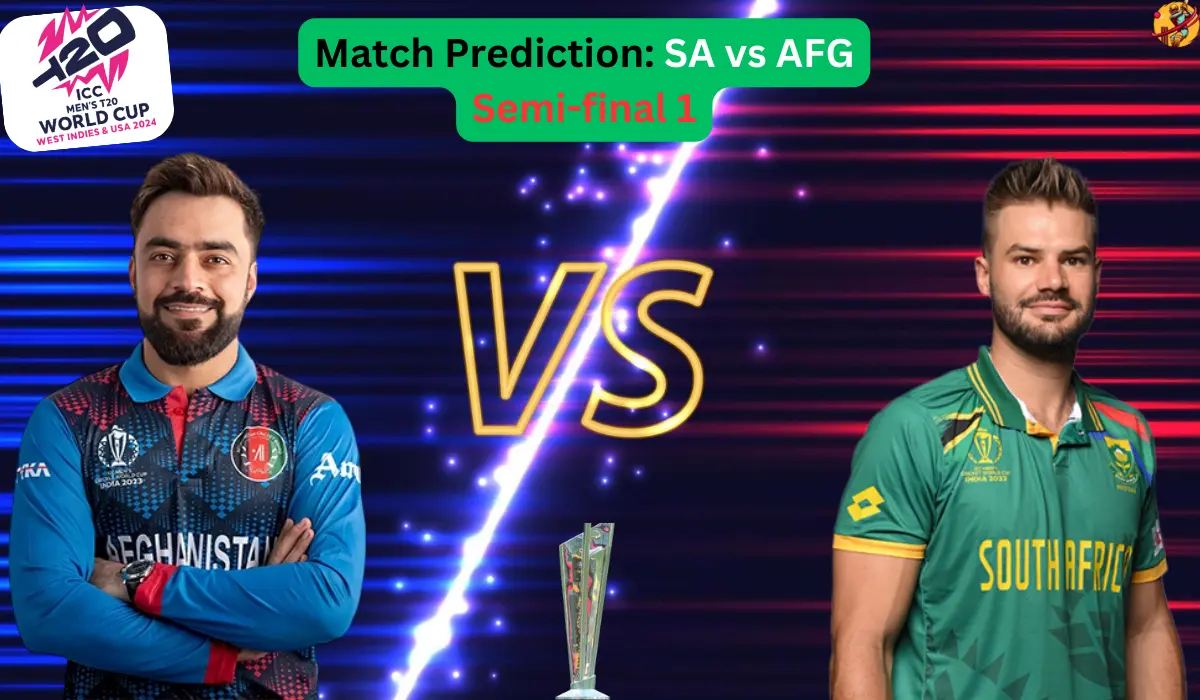 SA vs AFG T20 World Cup 2024 Dream11 Prediction Today Match Semifinal 1