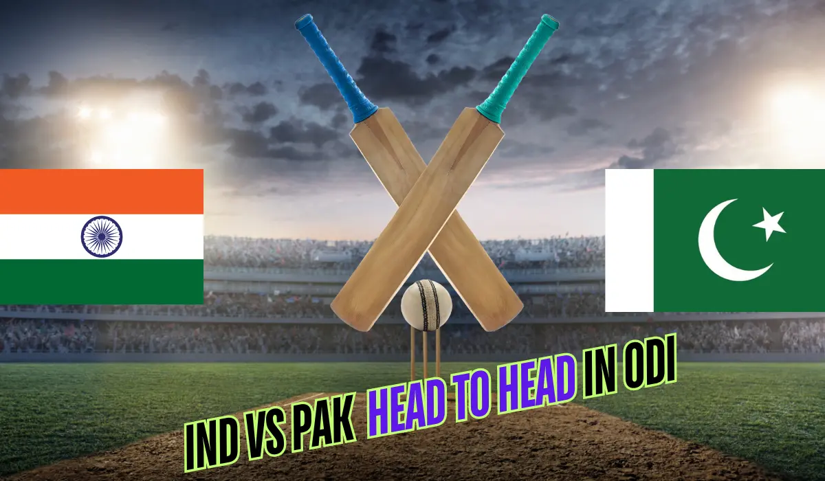 IND vs PAK Head to Head Record in ODI India National Cricket Team vs