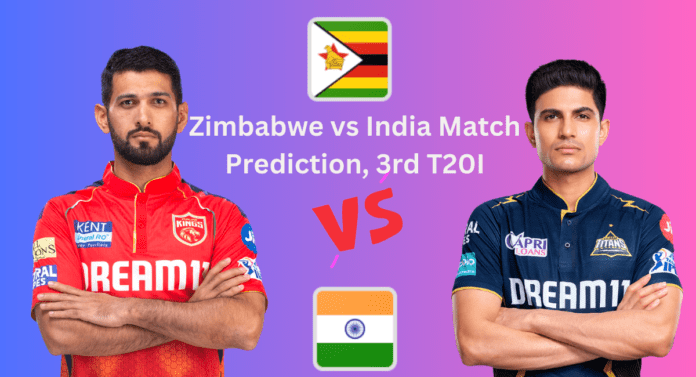 Zimbabwe vs India Match Prediction, 3rd T20I - Who will win today match between ZIM vs IND?