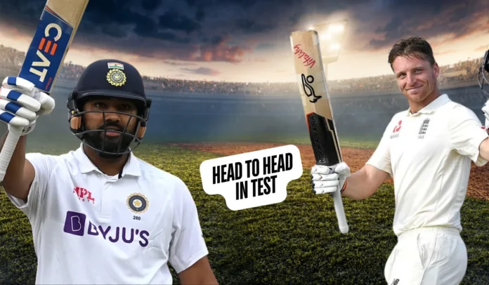 India vs England Head to Head in Test