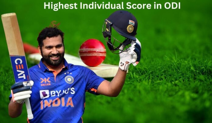 Highest Individual Score in ODI