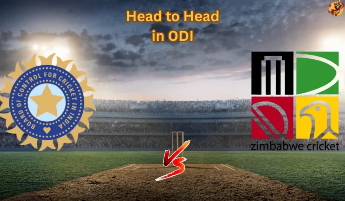 IND VS ZIM Head to Head in ODI: Zimbabwe National Cricket Team vs India ...