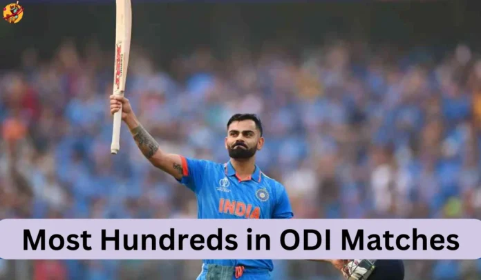 Most Hundreds in ODI Matches