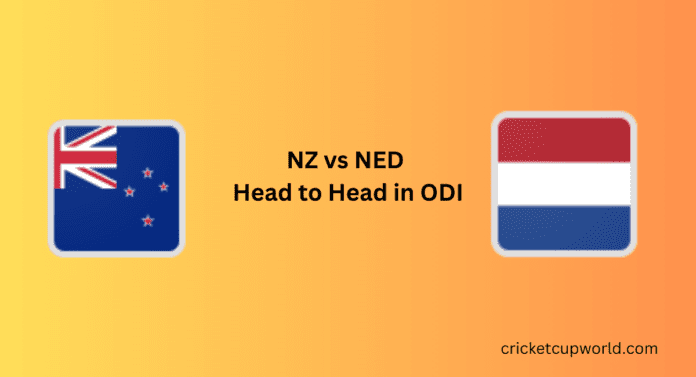 NZ vs NED Head to Head in odi