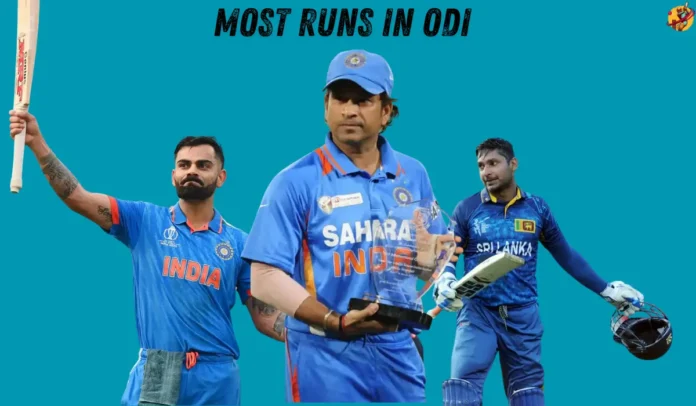 Most Runs in ODI