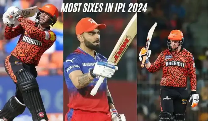 Most Sixes in IPL 2024 by a Player and Team