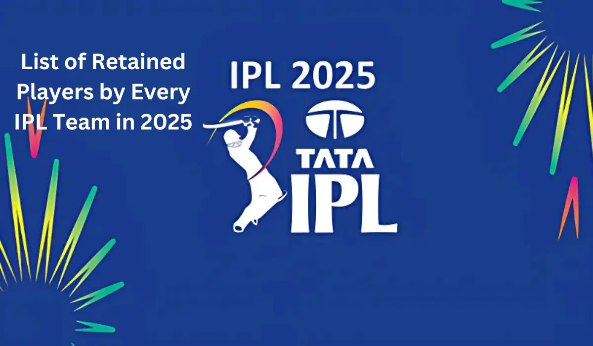 List of Retained Players by Every IPL Team in 2025