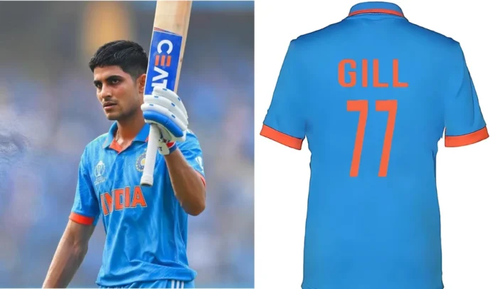 Shubman Gill Jersey Number  