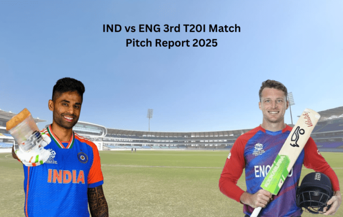 IND vs ENG 3rd T20I Match Pitch Report 2025