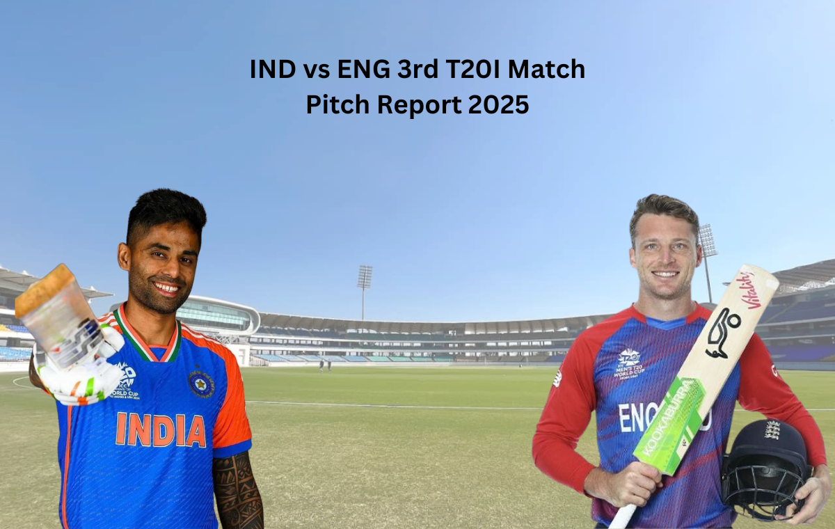 IND vs ENG 3rd T20I Match Pitch Report 2025 Where to Watch, and Live