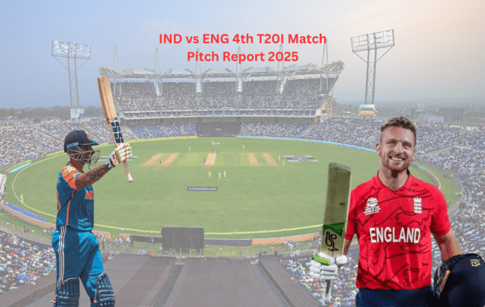 IND vs ENG 4th T20I Match Pitch Report 2025