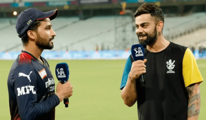 Virat Kohli and rajat patidar