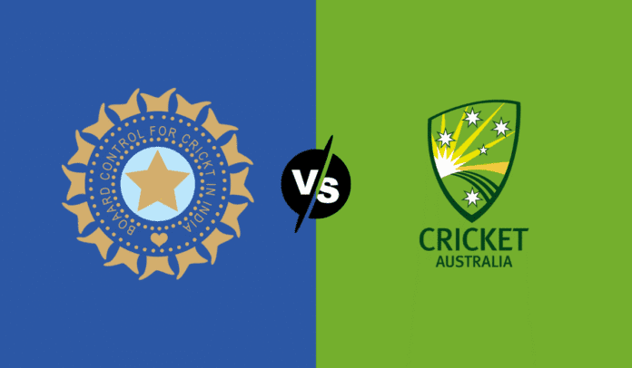 Australia vs India Match Scorecard