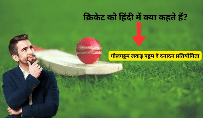 Cricket ko Hindi Mein Kya Kahate Hain