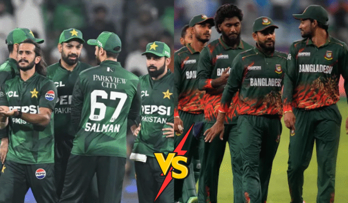 Pakistan vs Bangladesh Team Timeline