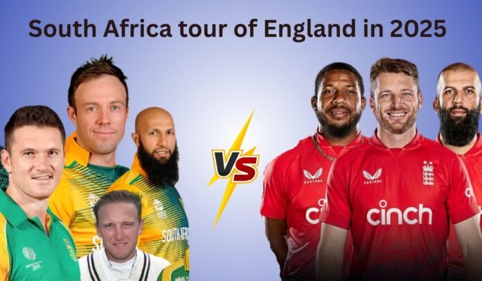 South Africa tour of England, 2025