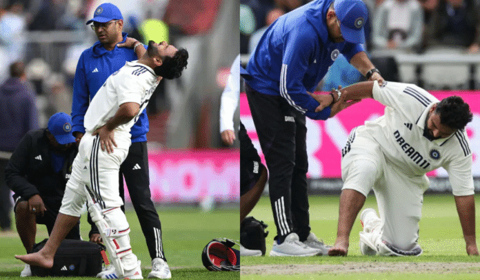 rishabh pant test vs england injury