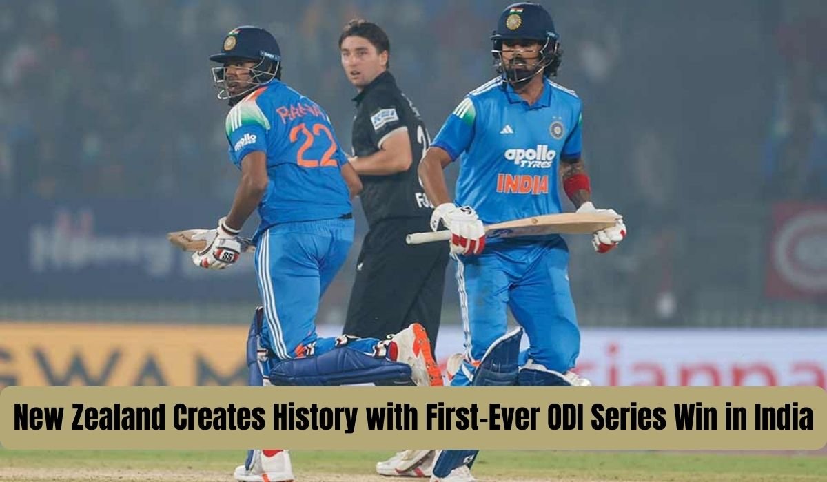 New Zealand Creates History with First-Ever ODI Series Win in India ...