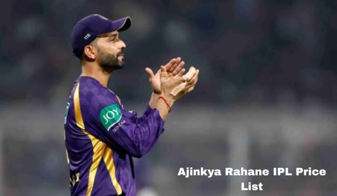Ajinkya Rahane IPL 2026 Price