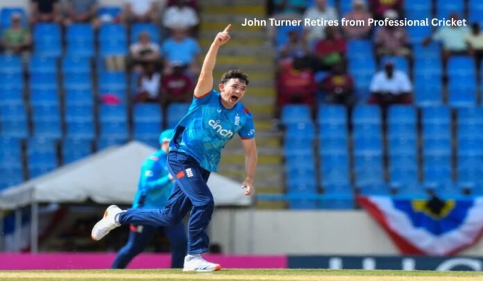 John Turner Retires from Professional Cricket