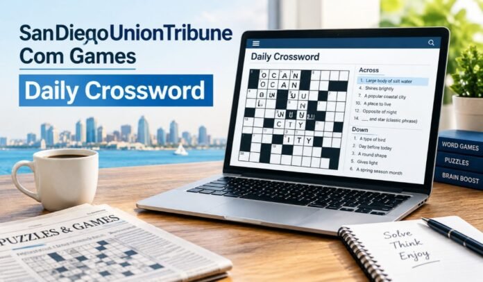 SanDiegoUnionTribune Com Games Daily Crossword